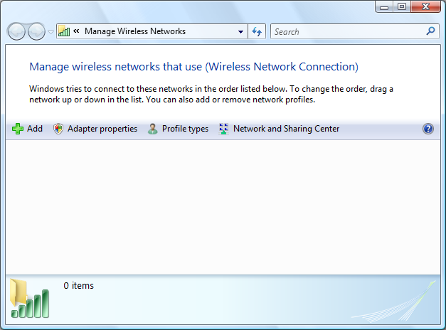 Manage Wireless Network